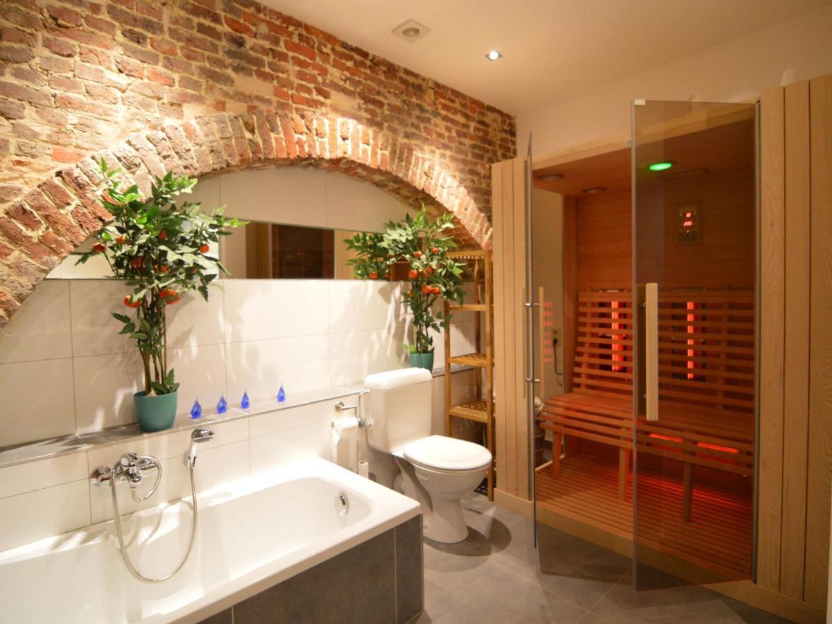 Cottage In Clavier Station With Infrared Sauna Modave 外观 照片